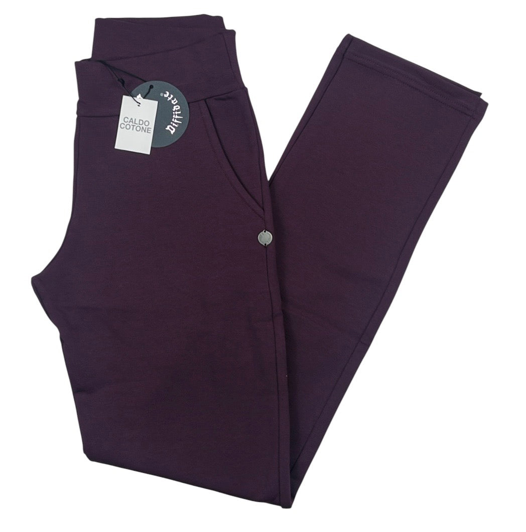 PANTALONE DRITTO CON ELASTICO IN VITA WINTER art. 1604