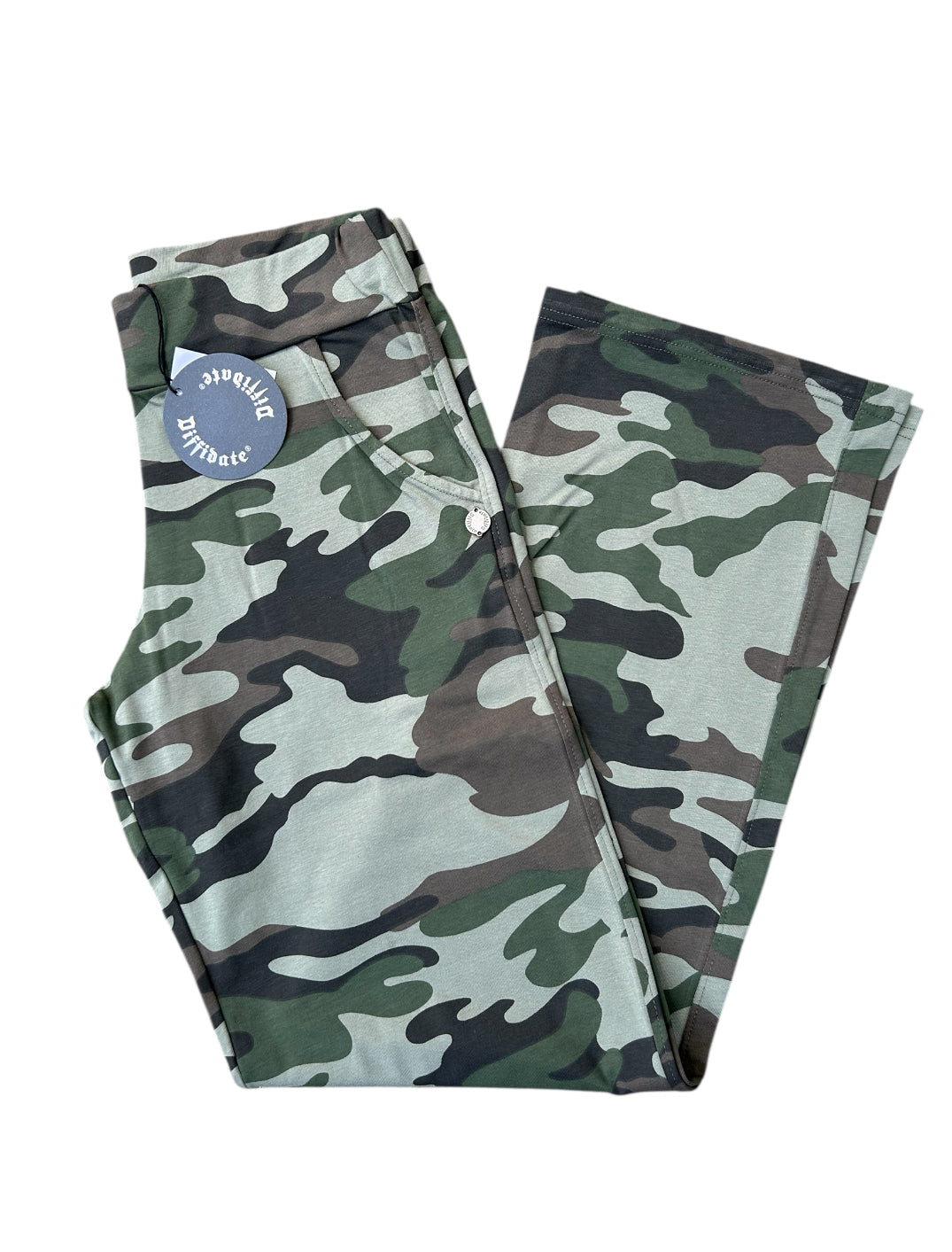 PANTALONE DIFFIDATE PALAZZO BIELASTICO MIMETICO 257/6