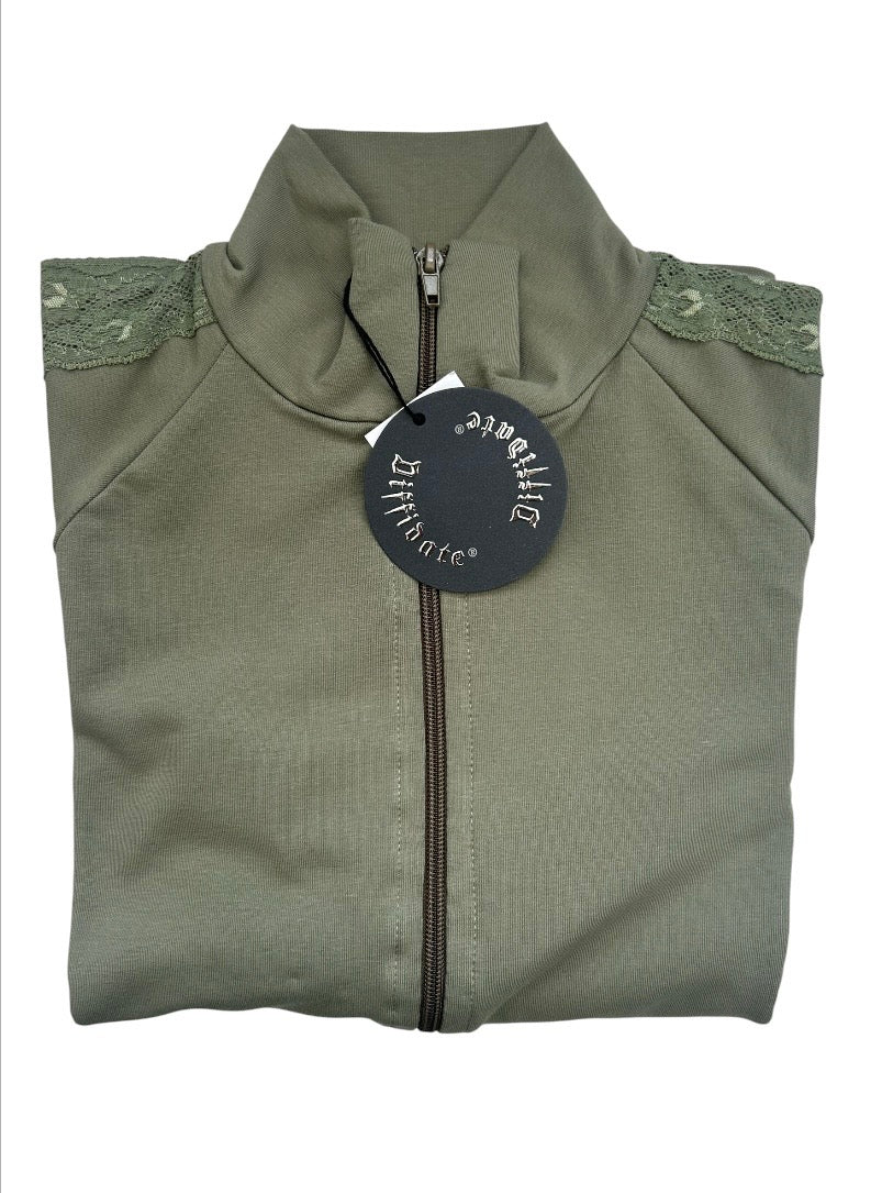 FELPA CON PIZZO 609