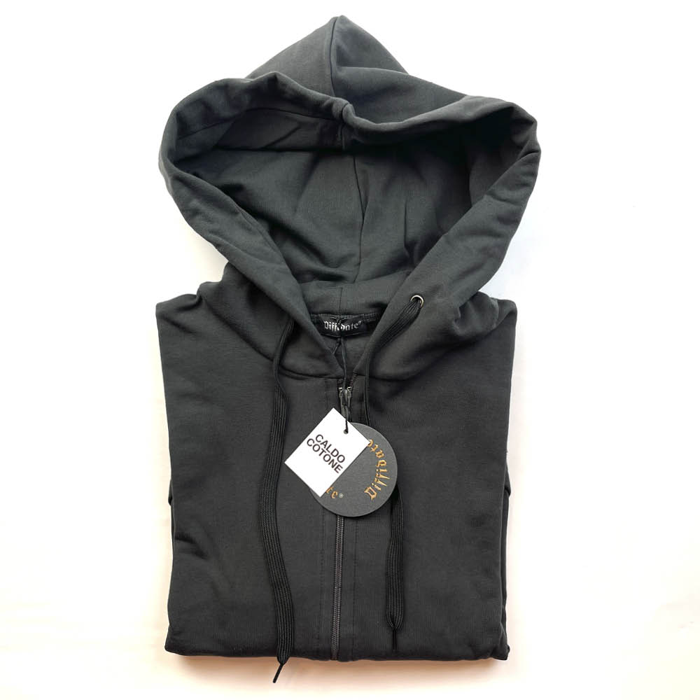 FELPA BASIC CON CAPPUCCIO art. 198