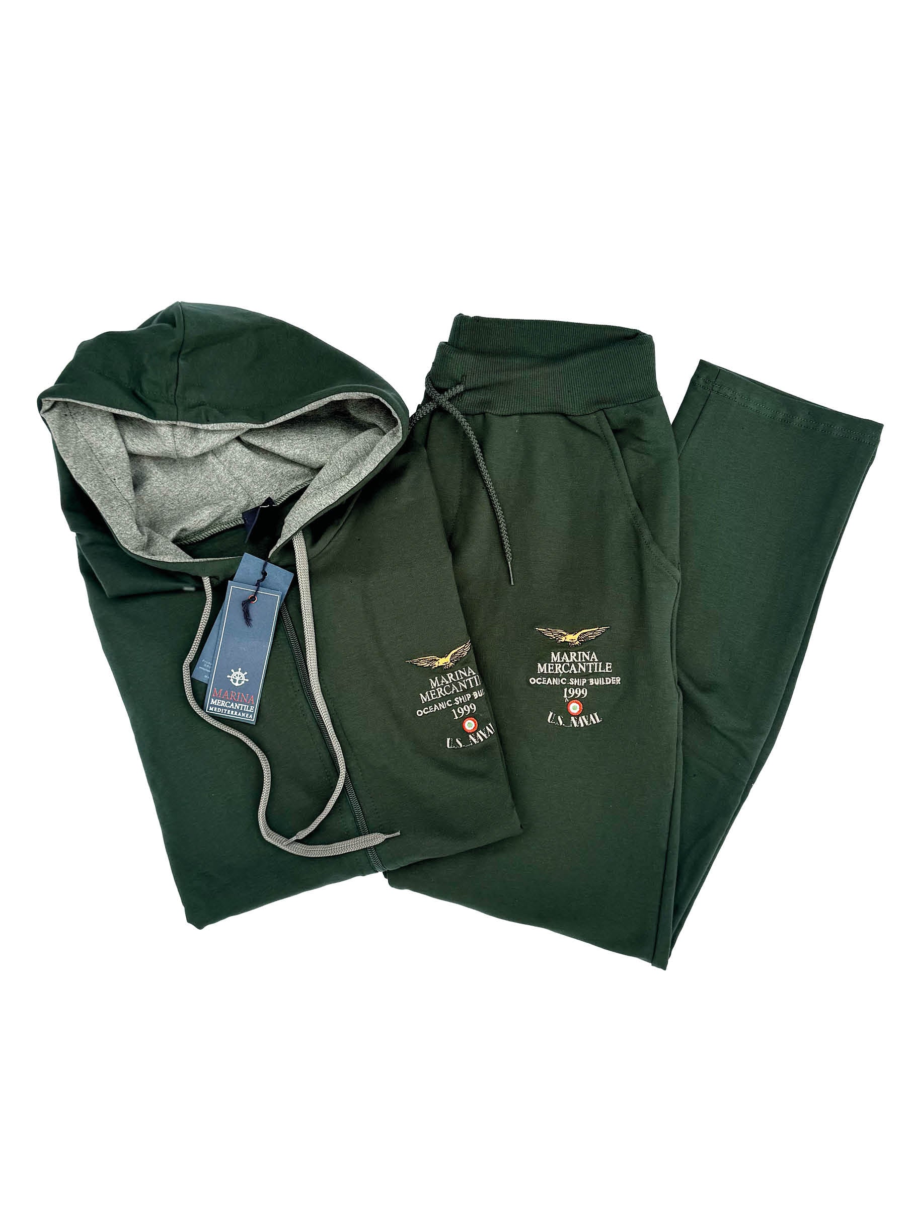 COMPLETO CON CAPPUCCIO art. MF7/902 MARINA MERCANTILE