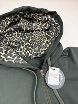 FELPA DIFFIDATE CON CAPPUCCIO MACULATO art. 146