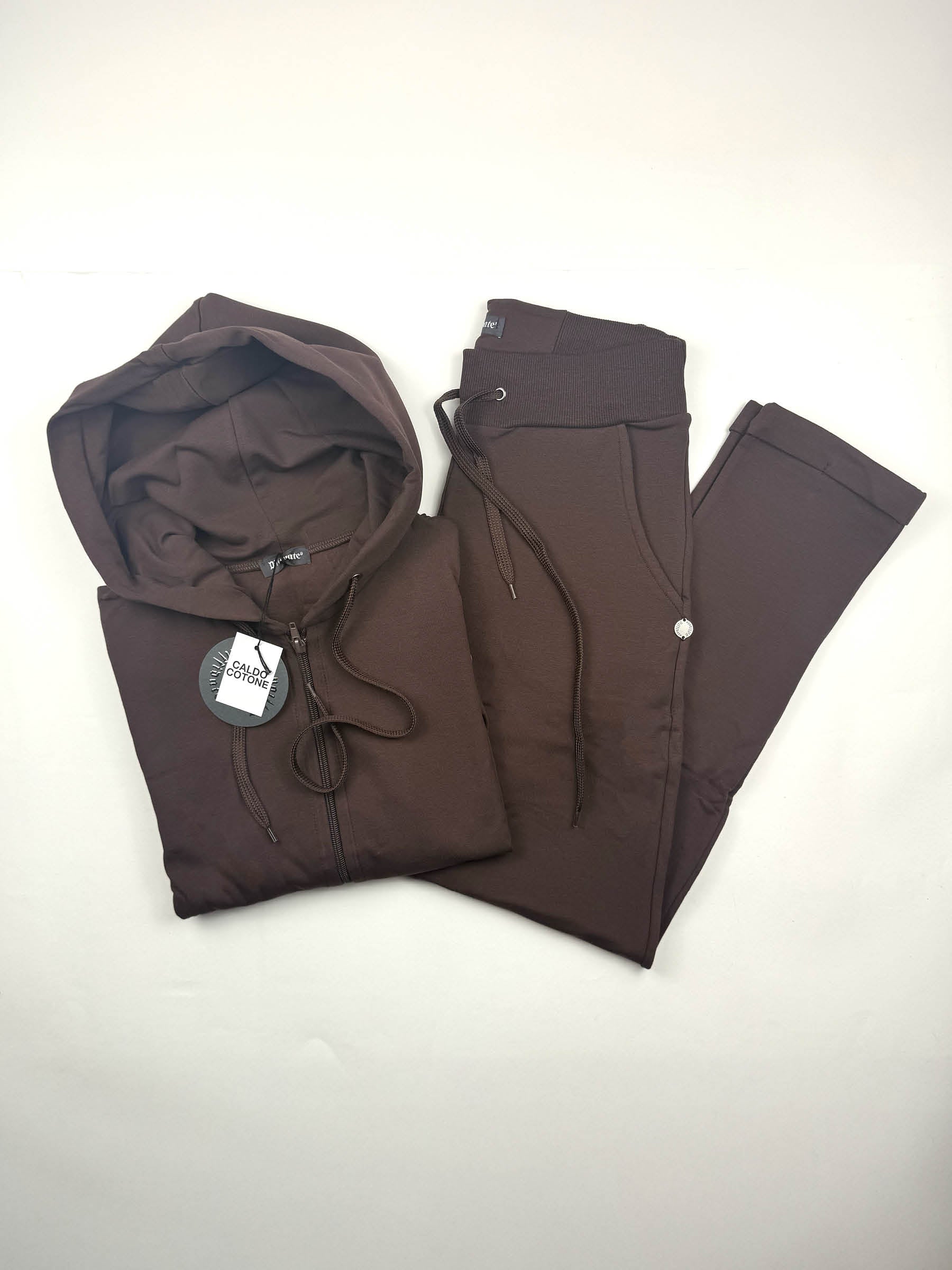 COMPLETO DIFFIDATE CON CAPPUCCIO CALDO COTONE