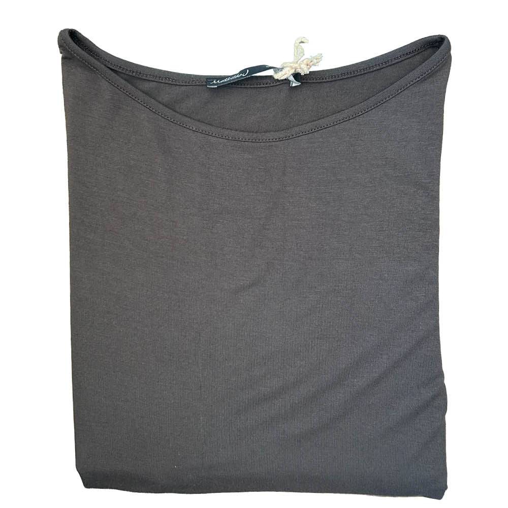 T-SHIRT SCOLLO BARCA VISCOSA OVER