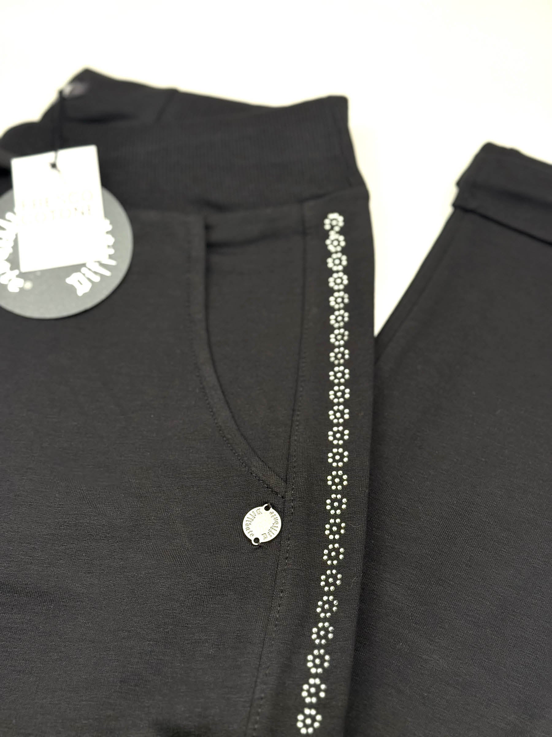 PANTALONE BANDA BRILLANTINI art.075/S1