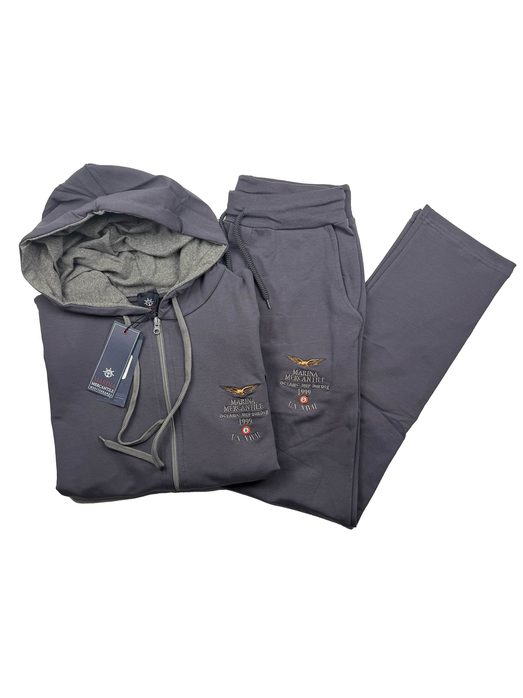 COMPLETO CON CAPPUCCIO art. MF7/902 MARINA MERCANTILE