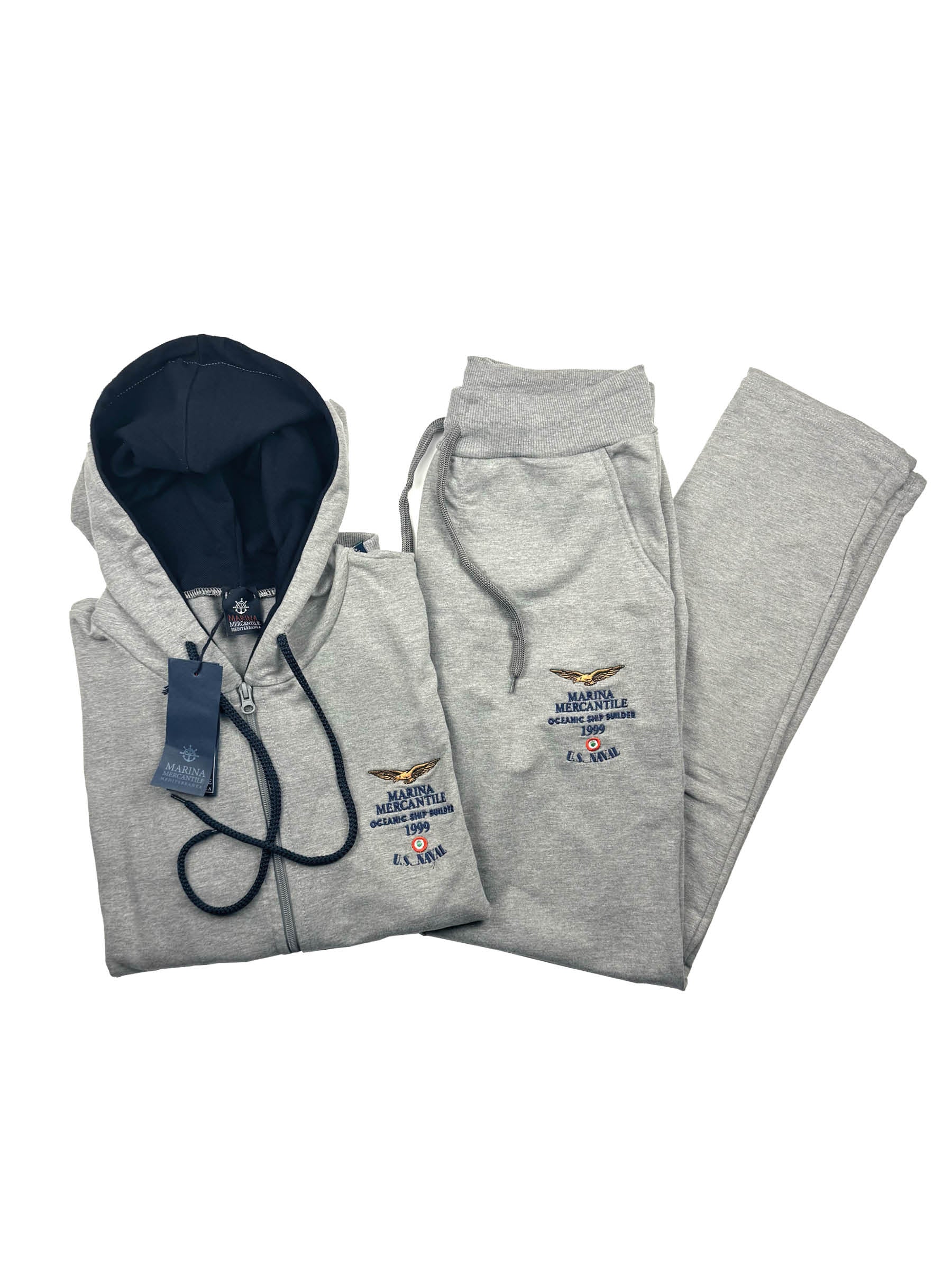 COMPLETO CON CAPPUCCIO art. MF7/902 MARINA MERCANTILE