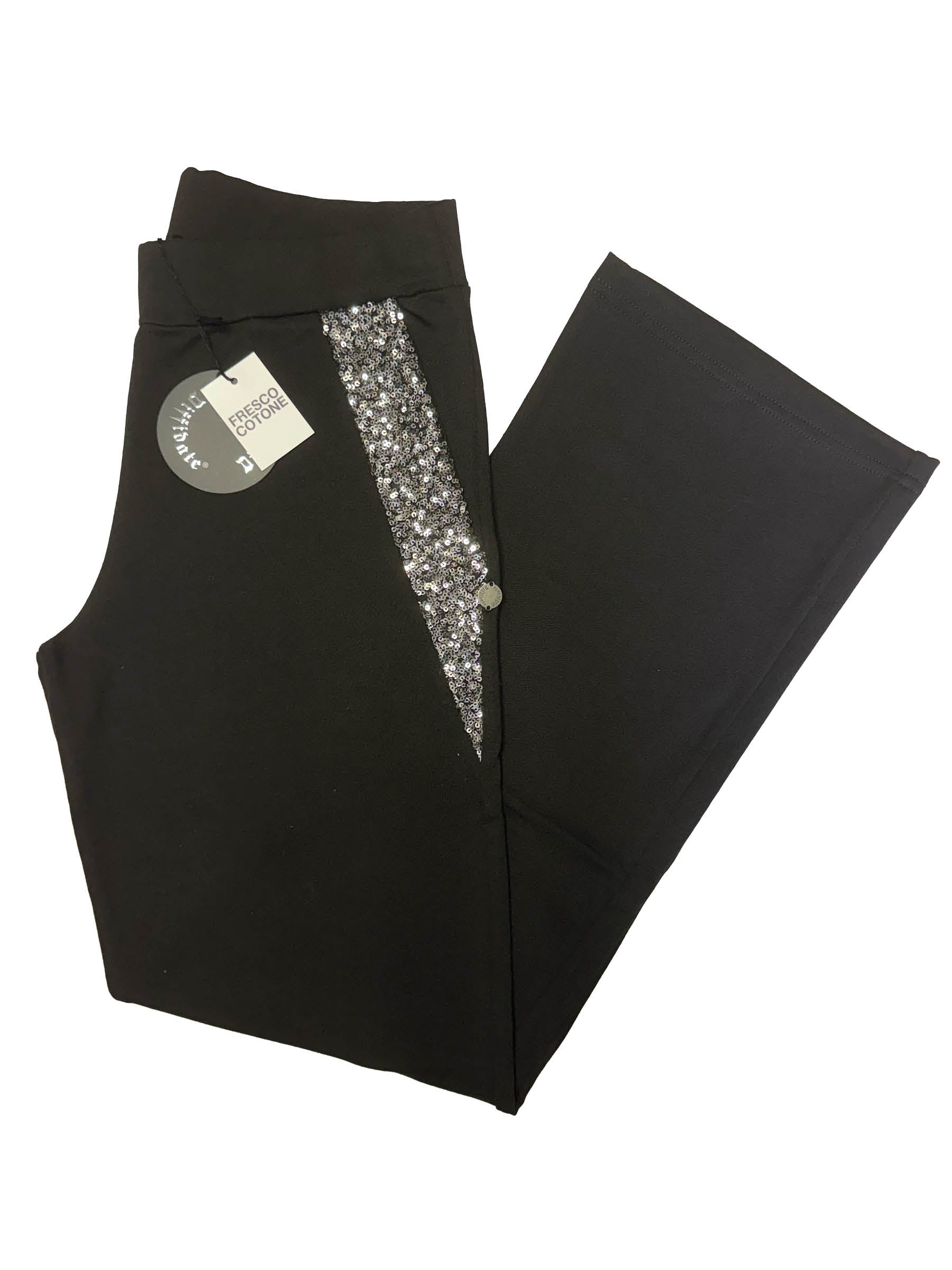 PANTALONE PALAZZO DIFFIDATE PAILETTES art. 016