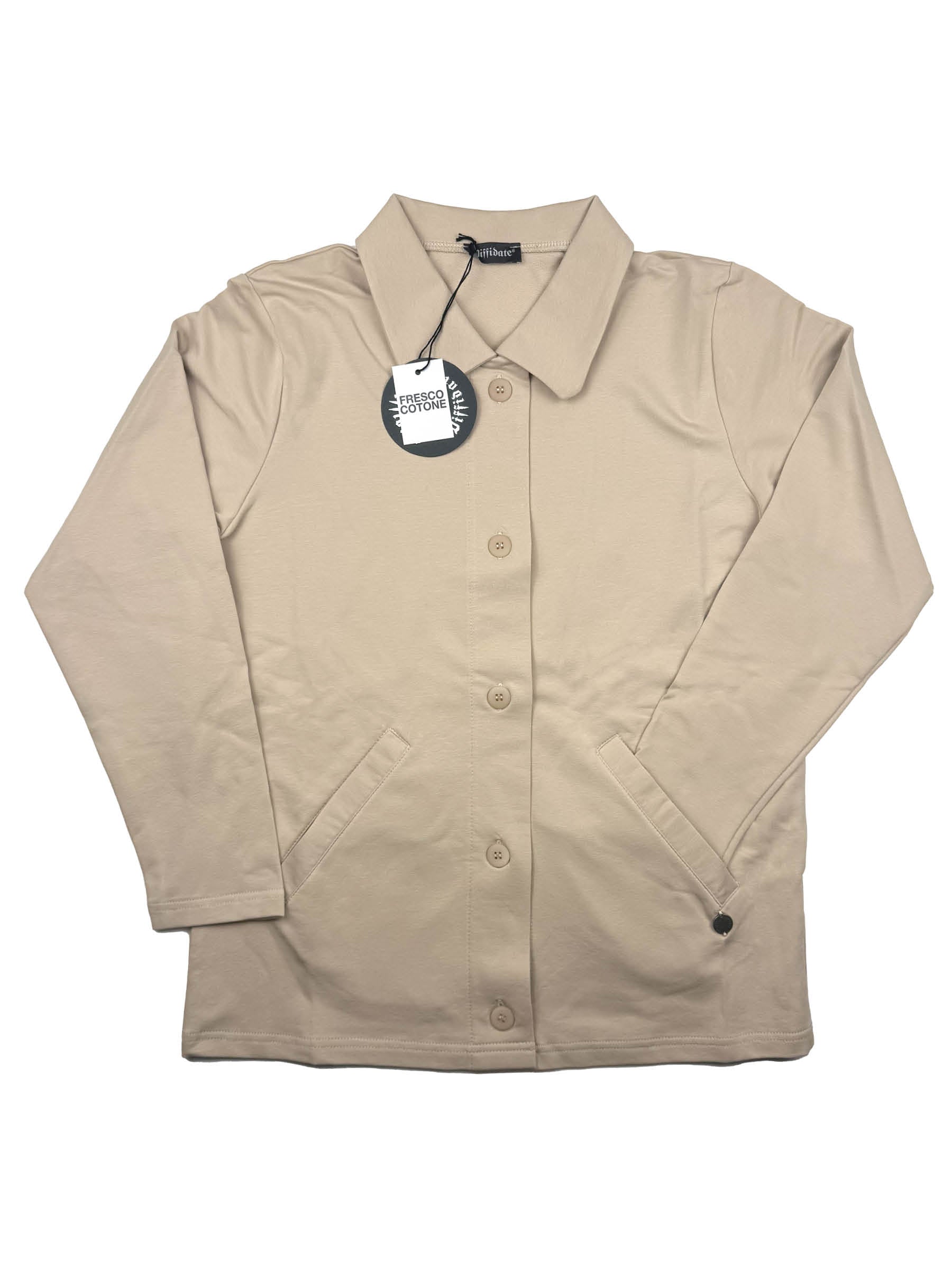 CAMICIA CON BOTTONI art. 296 BIELASTICO