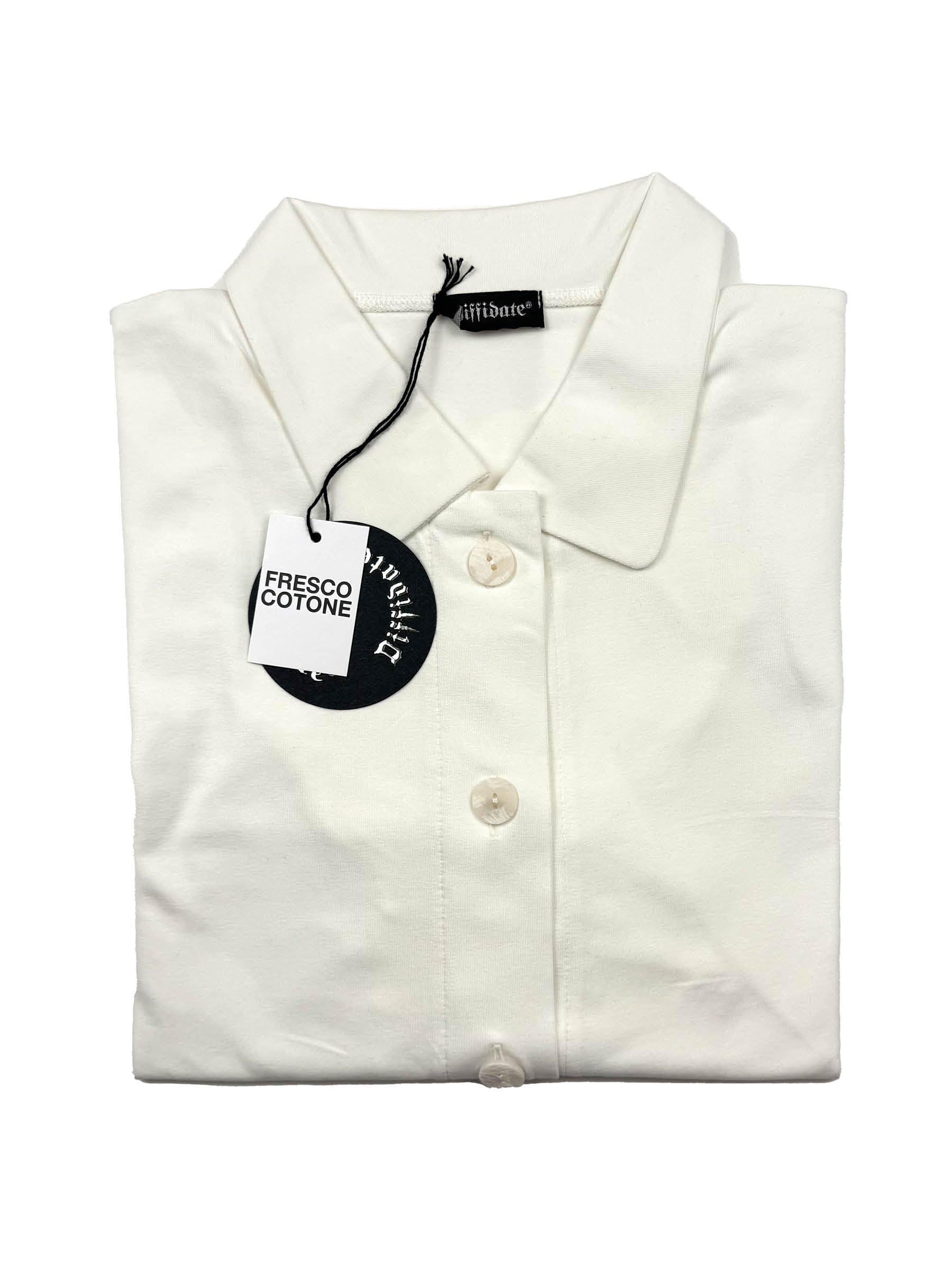 CAMICIA CON BOTTONI art. 296 BIELASTICO