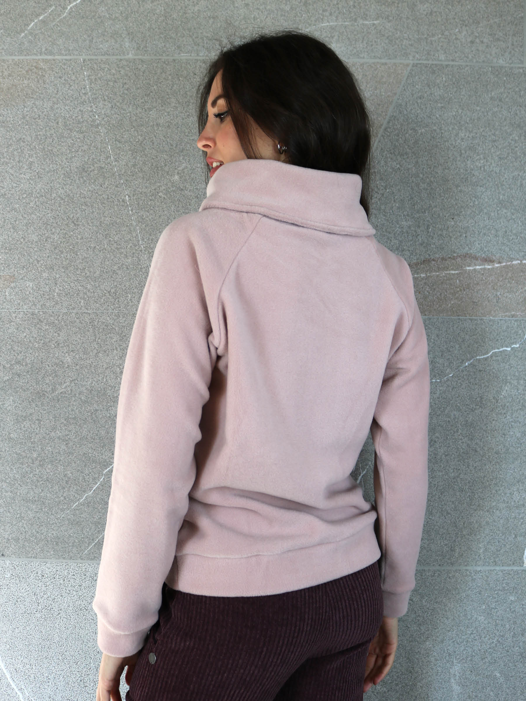 PILE SUPERIOR UNITO CHIUSA CON COLLO art. 821