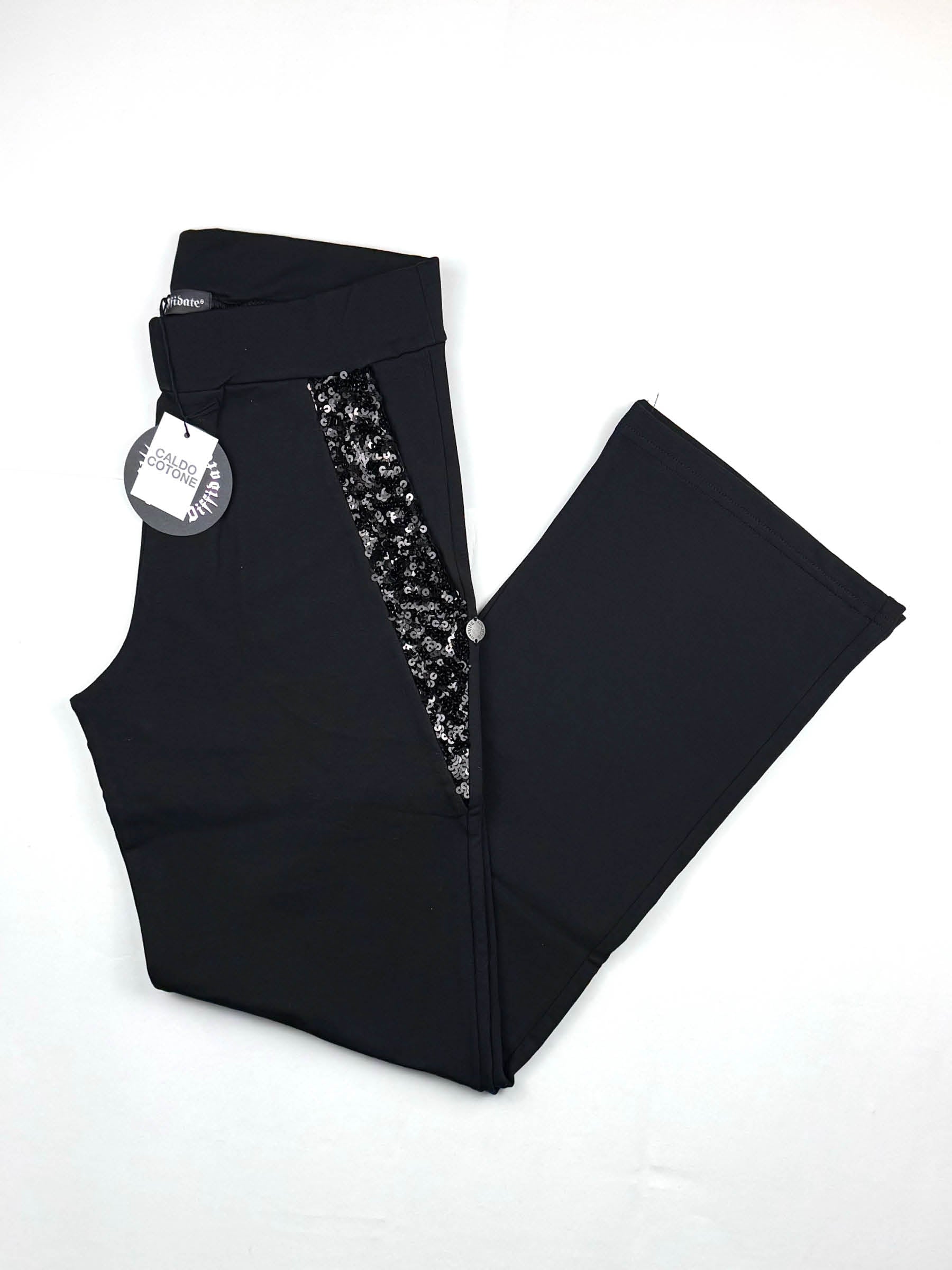 PANTALONE PALAZZO DIFFIDATE PAILETTES art. 116