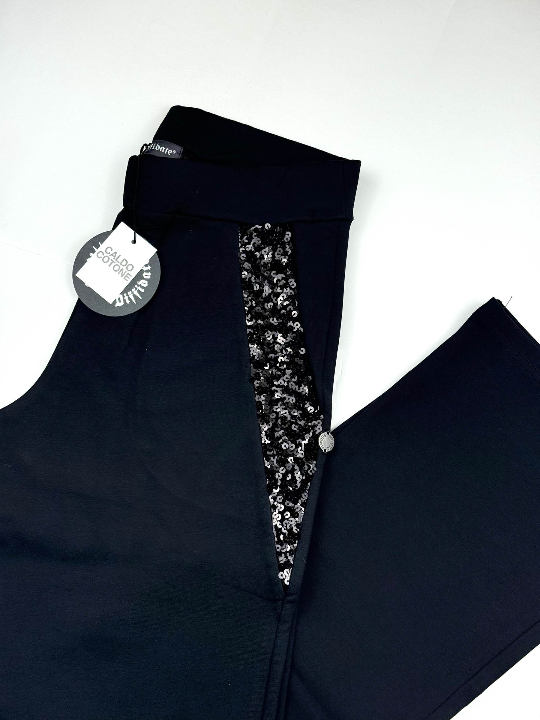 PANTALONE PALAZZO DIFFIDATE PAILETTES art. 116