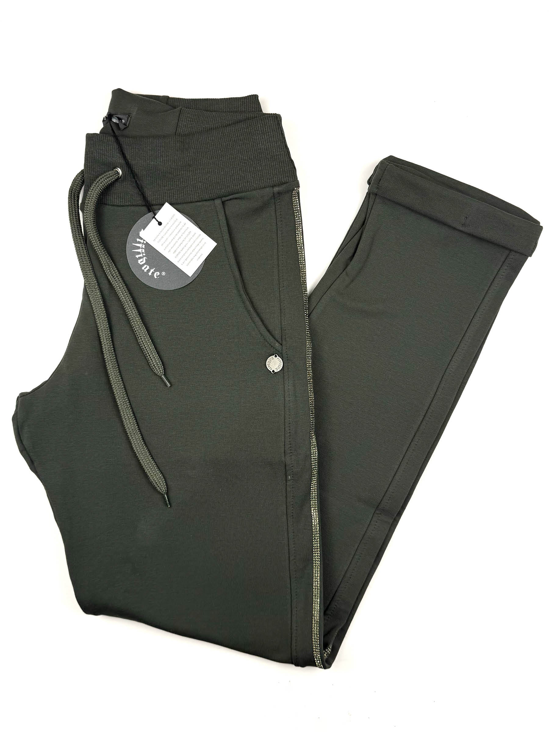 PANTALONE BANDA STRASS art.175/S7