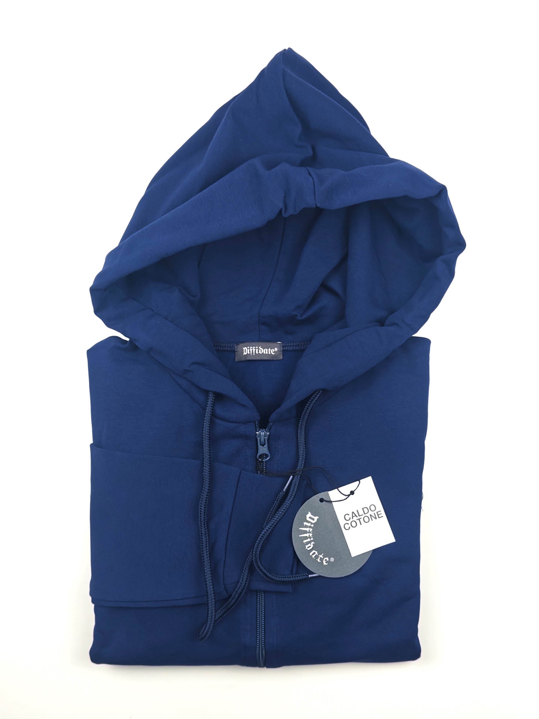 FELPA BASIC CON CAPPUCCIO art. 198