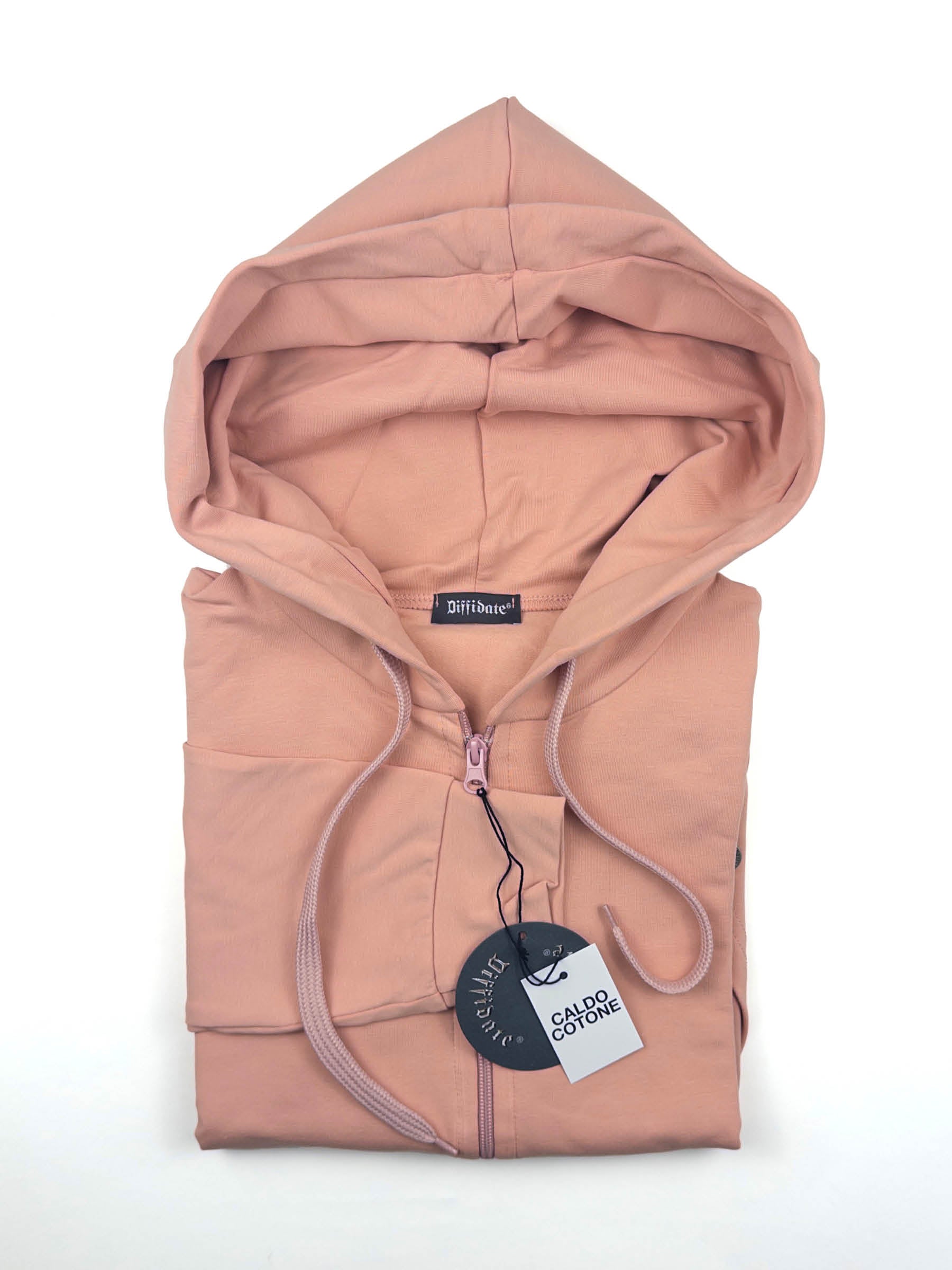 FELPA BASIC CON CAPPUCCIO art. 198