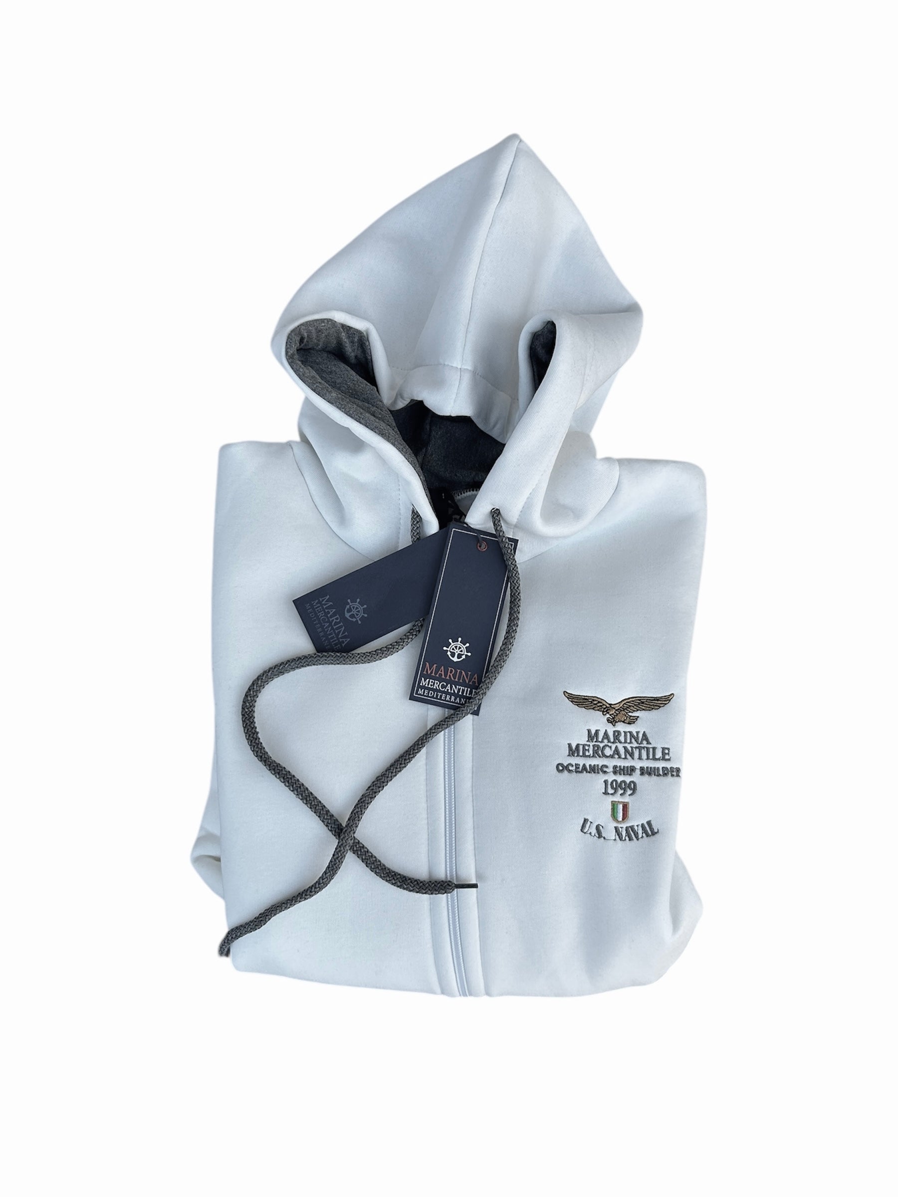 FELPA CON CAPPUCCIO art. MF7/902 MARINA MERCANTILE - WINTER