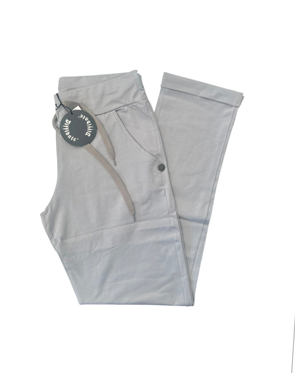 PANTALONE BIELASTICO CON RISVOLTINO art.273