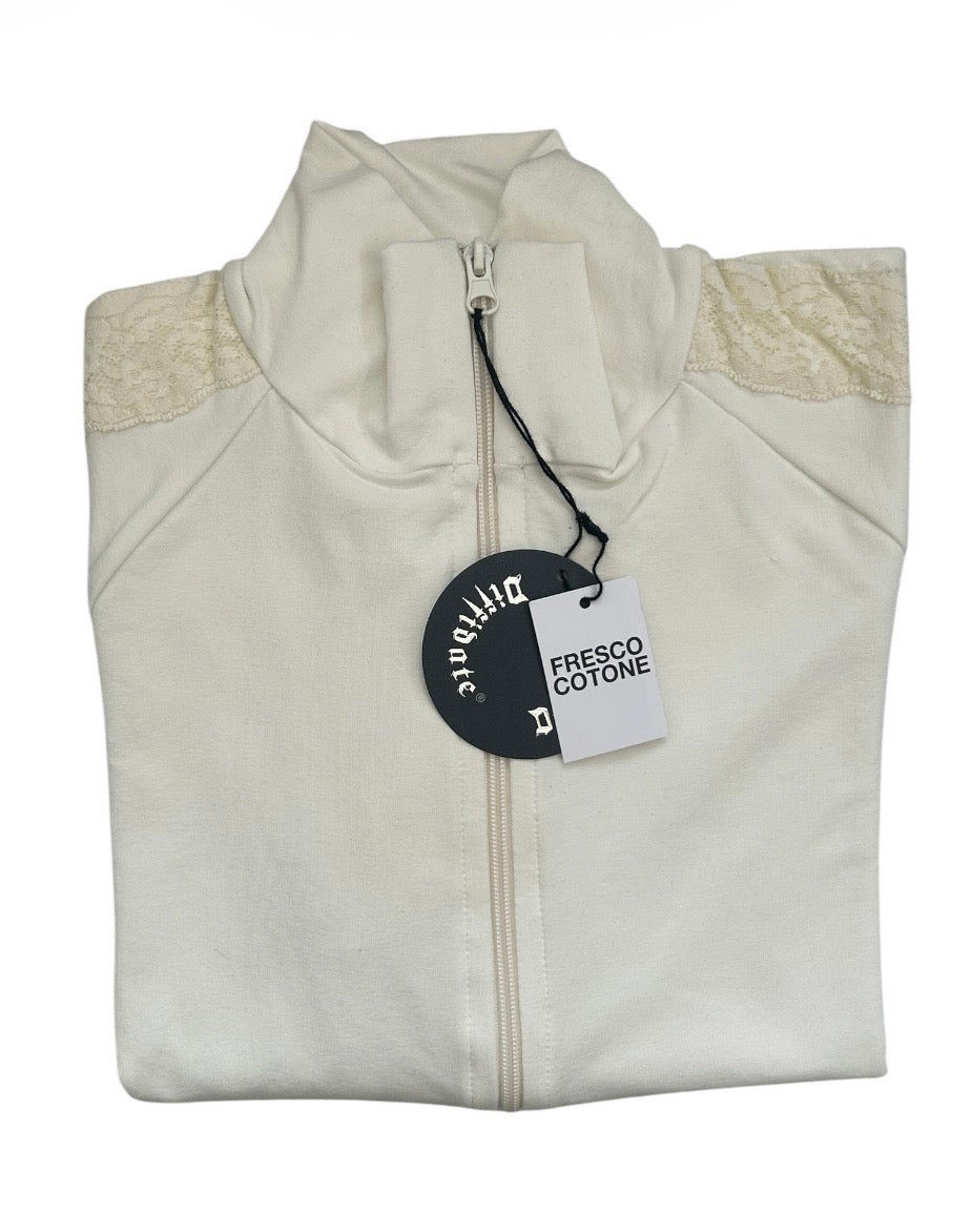 FELPA CON PIZZO 609