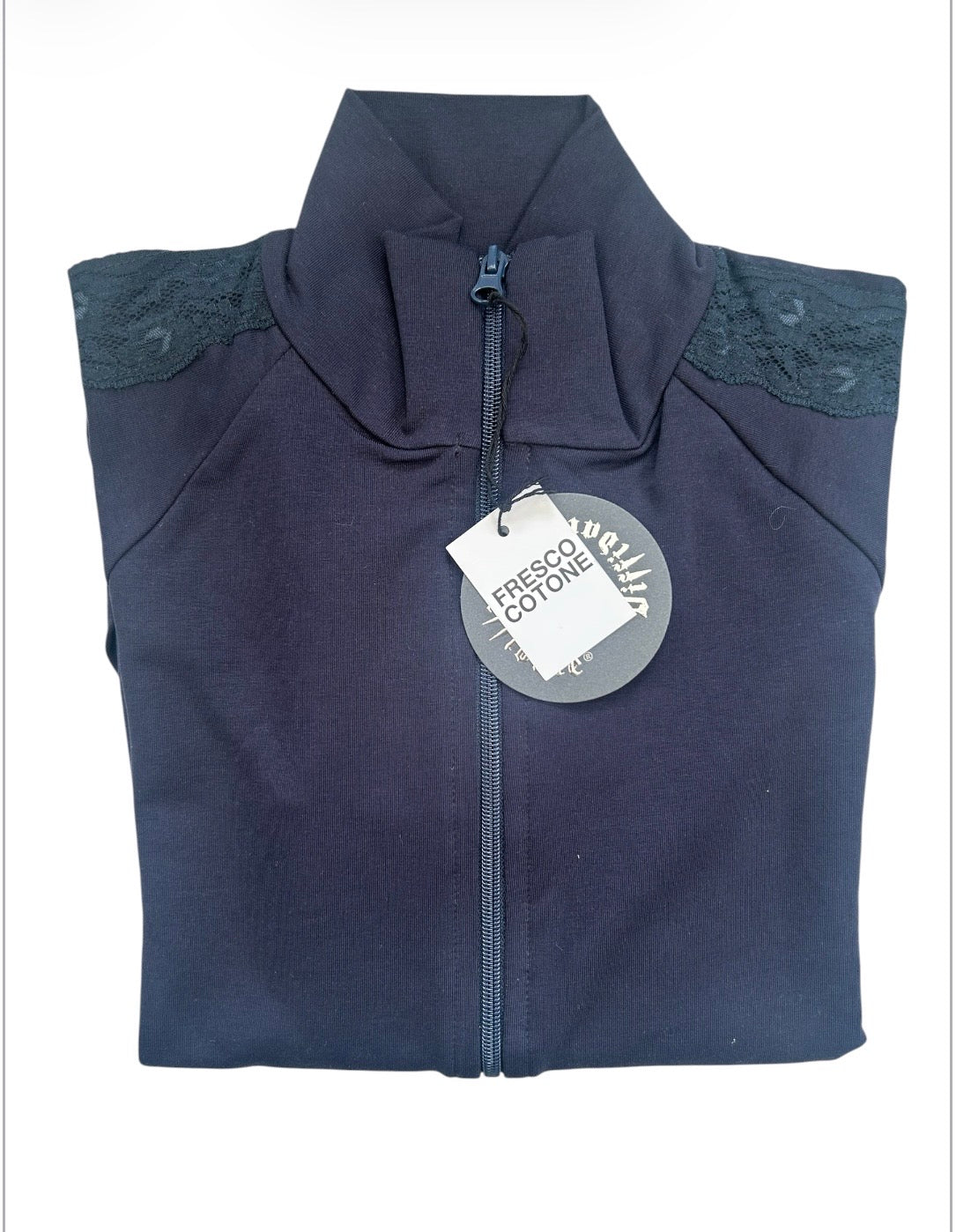 FELPA CON PIZZO 609