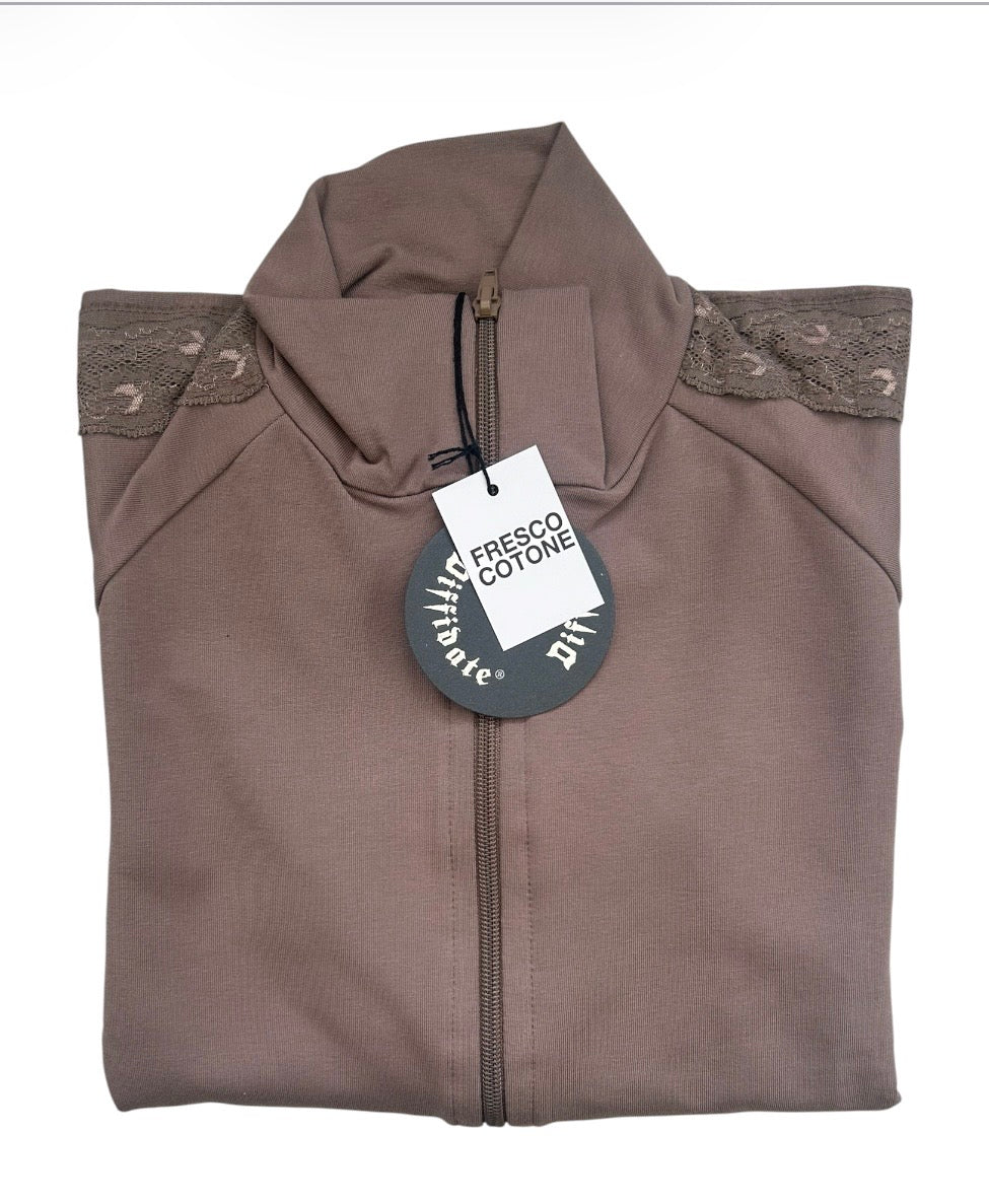 FELPA CON PIZZO 609