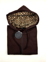 FELPA DIFFIDATE CON CAPPUCCIO MACULATO art. 146