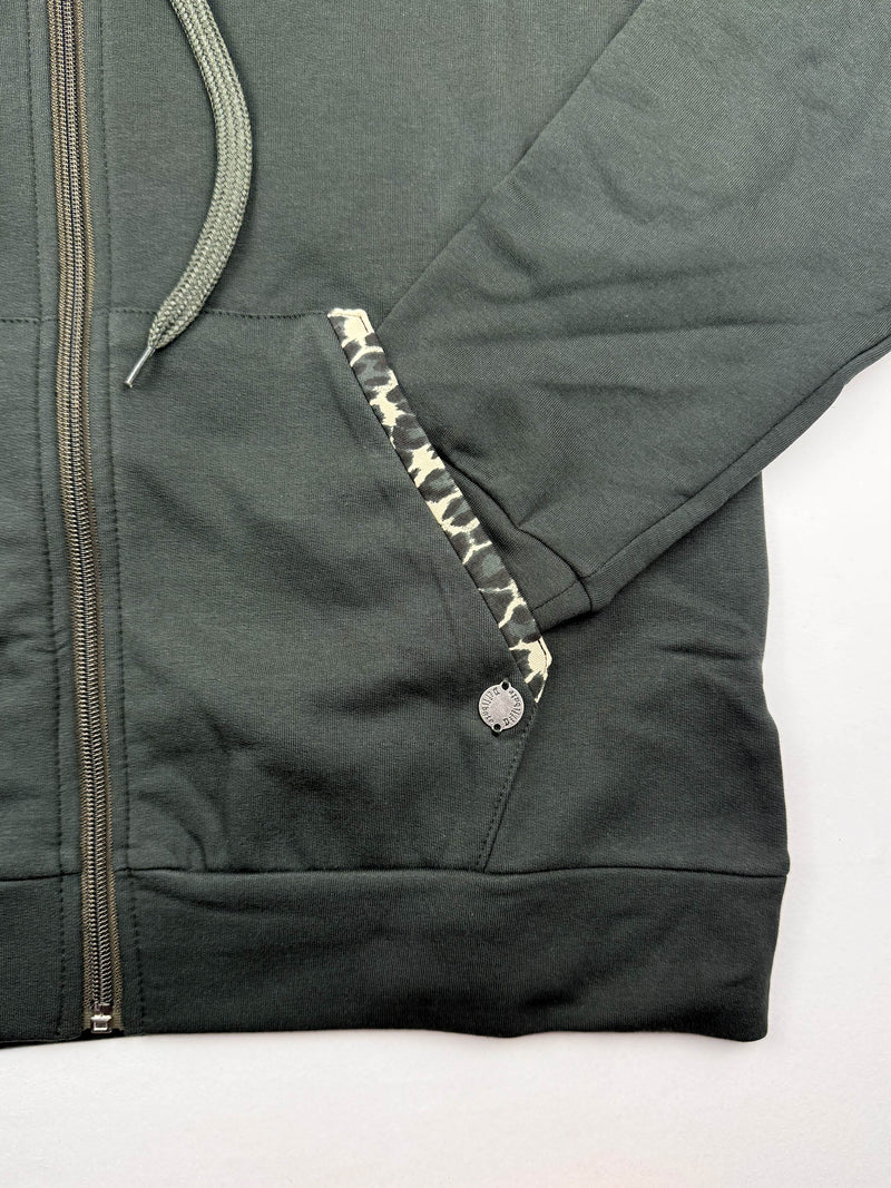 FELPA DIFFIDATE CON CAPPUCCIO MACULATO art. 146