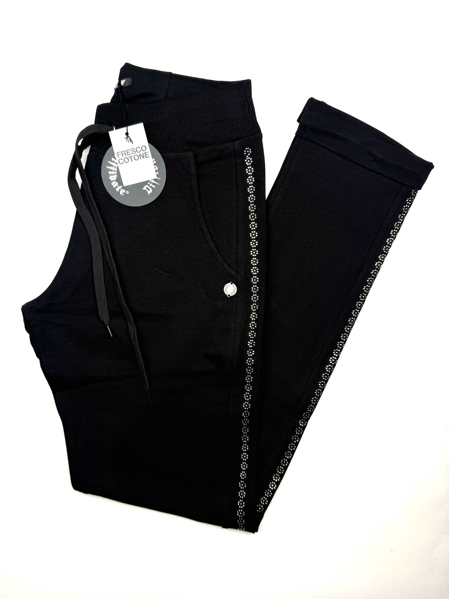 PANTALONE BANDA BRILLANTINI art.075/S1