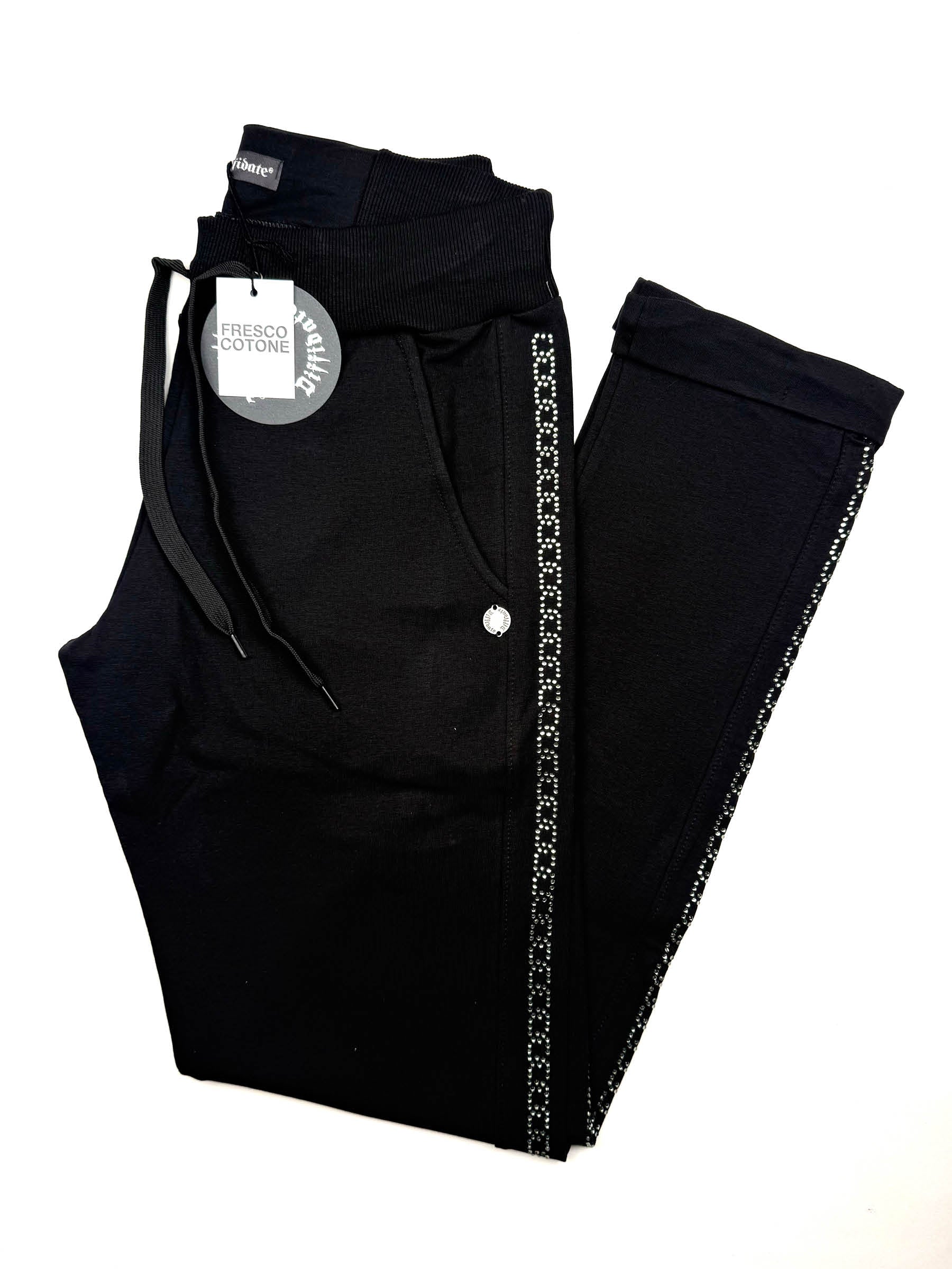 PANTALONE BANDA BRILLANTINI art.075/S2