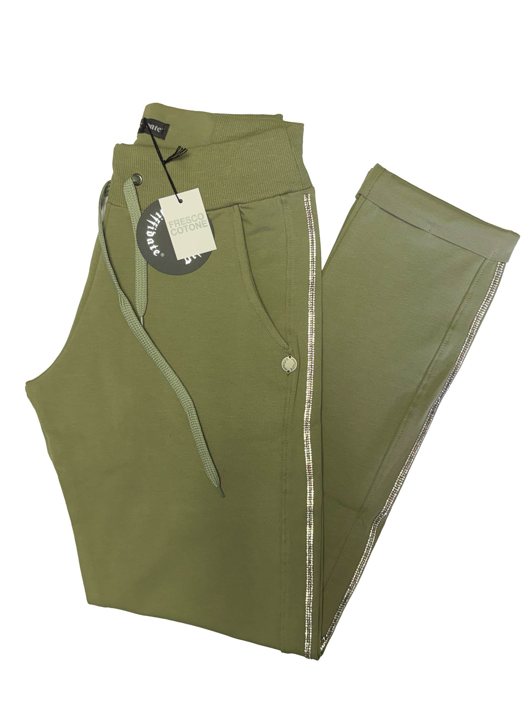 PANTALONE BANDA BRILLANTINI art.075/B2