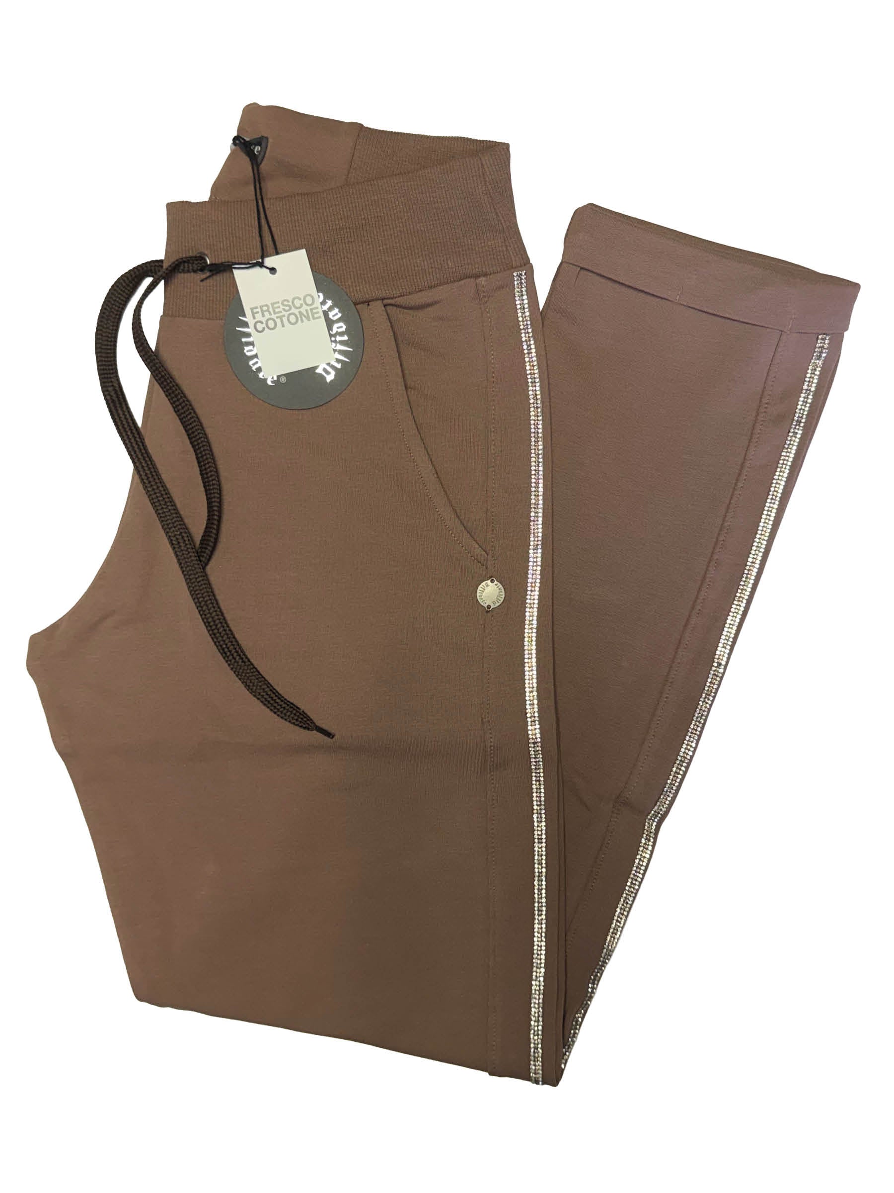 PANTALONE BANDA BRILLANTINI art.075/B2