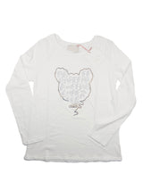 T-SHIRT MANICA LUNGA RICAMO CUORE