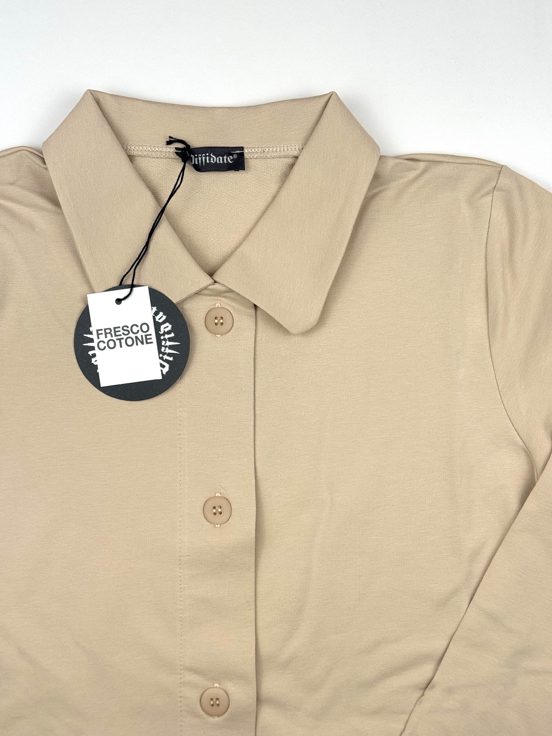 CAMICIA CON BOTTONI art. 296 BIELASTICO