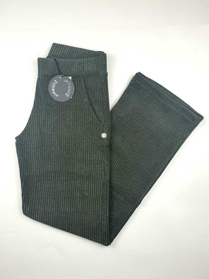 PANTALONE PALAZZO DIFFIDATE IN VELLUTO art. 187